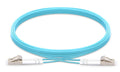 TechLogix M4D-ECO-LCLC-07 Economy OM4 Multimode Duplex LC to LC Fiber Patch Cable, 7m