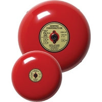 Potter MB-G10-24-R 10" Wheelock MB Motor Bell, Vibrating, 24VAC, Red