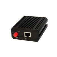 KBC Networks MCLS1-M1A-WSN-B Ruggedized 10/100 Ethernet media converter with PoE+, Multimode, 1-Fiber, Transceiver A End, Wall Mount, ST Connector