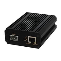 KBC Networks MCLS1-P1N-WNN-B Industrial 100M Media Converter with SFP Industry Port and Power over Ethernet Plus Output