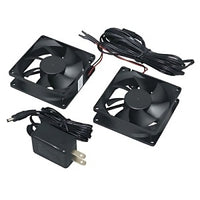 Middle Atlantic MFR-FANKIT-2 DC MFR Series Fan Kit for MFR Rack, 50 CFM, 3" DC Fans