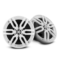 MP 6.5' 2-Way Coaxial Marine Speaker 60 Watts Rms 4-Ohm -White - front view | Silarius