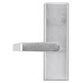 Napco MESC600DT/26D Exit Bar Trim, Dummy Function, American Lever with Escutcheon, Satin Chrome