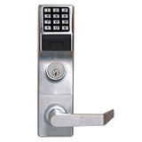 Napco PDL6600CRR/26D Networx Wireless Digital Mortise Keyless Prox Pin Lock Straight Leverset, Satin Chrome