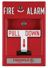 Napco FWC-FSLC-PULL2K Addressable Manual Pull Station, Dual Action Key Lock Access Lift and Pull