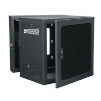 Middle Atlantic CWR-12-26PD Swinging Wall Mount Rack, Plexi Door, 26" Depth, 12U, TAA Compliant