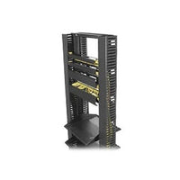 Middle Atlantic PCD-1.5X2-4BK Cable Duct, 1.5"W x 2"D, 38U RMS, 4 Piece
