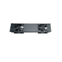 Middle Atlantic QTFP-2-119 100 CFM Fan Panel, Textured and 220-240VAC