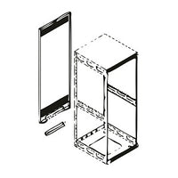 Middle Atlantic RAP21 RAP Series Rear Access Panel for Slim 5 Racks, 21U RMS