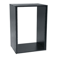 Middle Atlantic RK20 RK Series Laminate Rack, 15.9" Depth, 20U RMS, Black