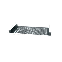 Middle Atlantic UTR1MP Mounting Rackshelf, 10" Deep, 1U, 50-Pack, Black
