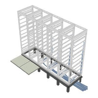 Middle Atlantic RIB-1-WMRK-42 1-Bay Riser Base for 42" Deep WMRK Racks