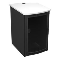 Middle Atlantic BGR-19SA27MDK-D8 Rolling Presentation Rack with Designer White Top
