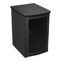 Middle Atlantic BGR-25SA32MDK-A5 Rolling Presentation Rack with Black Top, 25U RMS
