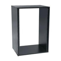 Middle Atlantic BRK16-28 BRK Series Laminate Rack, 28" Depth, 16U RMS, Black