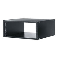 Middle Atlantic BRK6 BRK Series Laminate Rack, 18" Depth, 6U RMS, Black