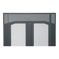 Middle Atlantic BVFD-38 0.64 Vented Front Door for BGR Racks, 38U RMS