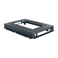 Middle Atlantic CBS-MRK-31R Caster Base for 31" Depth MRK Racks, Fine Floor