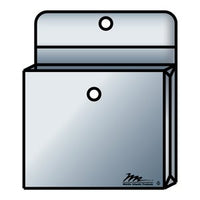 Middle Atlantic DOC-SACK Vinyl Document Holder for BGR Series Standard Rear Doors