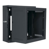 Middle Atlantic EWR-10-22 EWR Series Pivoting Wall Mounted Enclosure, 22" Depth, 10U RMS, Black