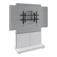 Middle Atlantic FM-DS-4875FS-A3B Forum Series 48" Free-Standing, 2-Bay, Display Stand, Dark