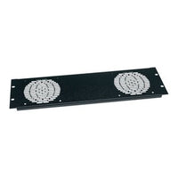 Middle Atlantic FP2 2-Fan Panel, Anodized