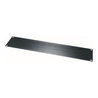Middle Atlantic HBL2 Flat Aluminum Rack Blank Panel, 2U RSM