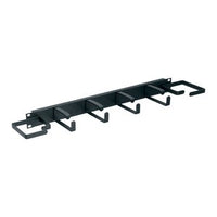 Middle Atlantic HCM-1DV Horizontal Cable Manager with Horizontal / Vertical D-Rings, 1U RMS