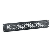 Middle Atlantic LBFR-2036-T LB Series Front / Rear Telescoping Lacer Bar, 20-36" Depth, Black