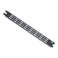 Middle Atlantic LL-VC21-4 Lever Lock Vertical Channel, 17.1"H, 4-Piece
