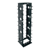 Middle Atlantic MK-1945-24 MK Series Cable Management Rack, 24" Deep, 45U RMS, Black