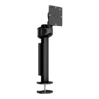 Middle Atlantic MM-P-100-BK MM-P Series Single Monitor Pole Mount, 5-16"H