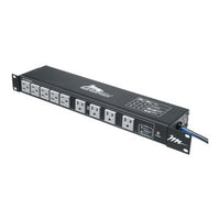 Middle Atlantic PD-1815R-RN Multi-Mount Rack Mount PDU, 15A, 18-Outlet PDU, 2-Stage Surge Protection