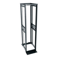 Middle Atlantic R412-3830B R4 Series 4-Post Open Frame Rack, 30" Deep, 38U, Black