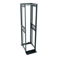 Middle Atlantic R4CN-5136B R4 Series 4-Post Open Frame Rack, 36" Deep, 51U RMS, Black