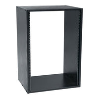 Middle Atlantic RK14 RK Series Rack Cabinet, 15.9" Depth, 14U RMS, Black Laminate