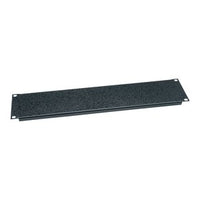 Middle Atlantic SB2-CP12 Flanged Blank Rack Panel, Textured Steel, 2U RMS, 12-Piece