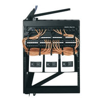Middle Atlantic SFR-12-12 SFR Swing Frame Wall Rack, 12" Depth, 12U RMS, TAA Compliant