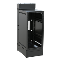Middle Atlantic SR-24-28 SR Series Large Pivoting Rack, 28" Deep, 24U RMS, TAA Compliant