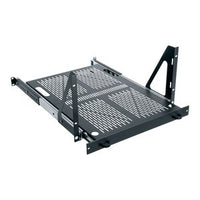 Middle Atlantic SS4-23VTR SS Series Sliding Rack Shelf, 23" Deep, 4U RMS, Black