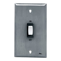Middle Atlantic USC-SW USC Series Remote Wall Plate Switch, Silver