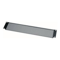 Middle Atlantic VT2 Vented Rack Panel, Perforated with 64% Open Area, Flanged, 2U RMS