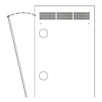 Middle Atlantic WR-RAP-44 Rear Access Panel for WR Racks, 44U RMS