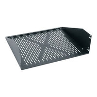 Middle Atlantic WUSS14 Wide Unit Shelf System, 14" Deep, Black