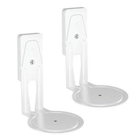 Sanus WSFME12-W2 Fixed Speaker Wall Mount for Sonos Era 100 (Pair, White)