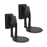 Sanus WSWME12-B2 Adjustable Speaker Wall Mounts for Sonos Era 100 - Pair (Black)