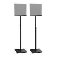 Sanus WSSBTQA2-B2 Height-Adjustable Speaker Stands for Sony BRAVIA Theater Quad (Pair, Black)