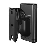 Sanus WSWMU1-B2 Speaker Wall Mount for Bookshelf Speaker up to 10 lbs - Single (Black)