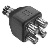 NVT Phybridge NV-EC4BNC BNC Coax Splitter Adapter, to 4