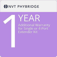 NVT Phybridge NV-KIT-MTNC-1 1-Year Extended Warranty for or 4-Port Switch Extender Kits